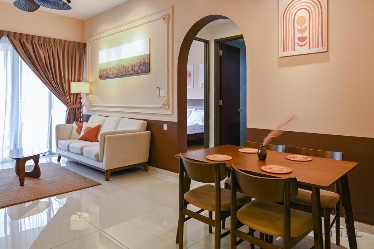 Kingsbay B #5Pax #Vintagewood #Highfloor Apartman Johor Bahru Kültér fotó