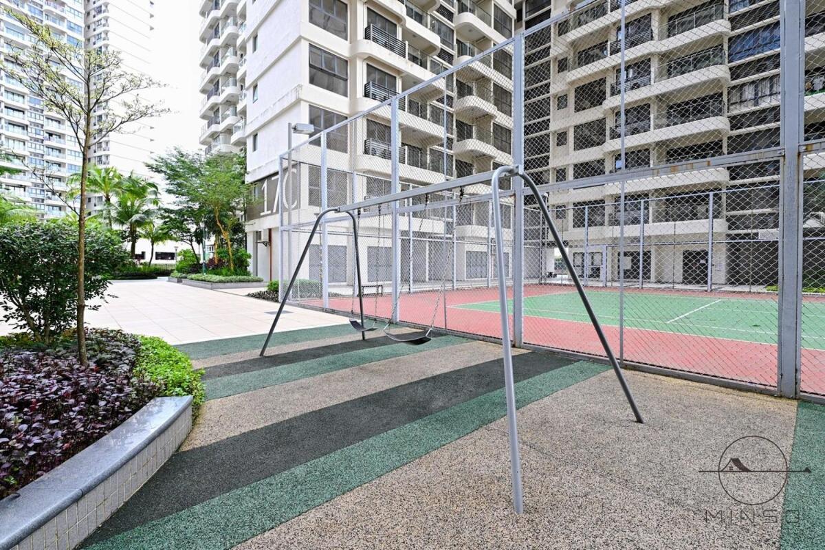 Kingsbay B #5Pax #Vintagewood #Highfloor Apartman Johor Bahru Kültér fotó