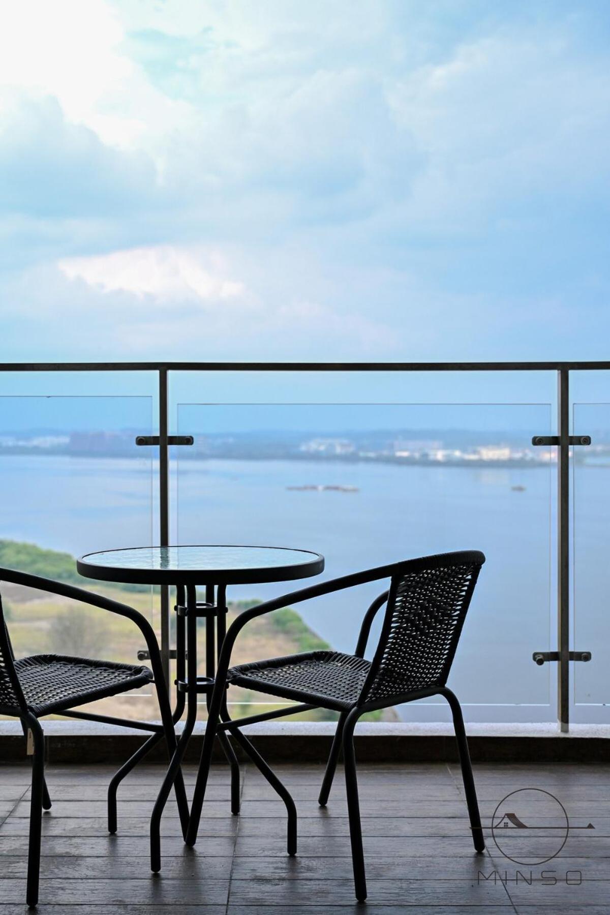 Kingsbay B #5Pax #Vintagewood #Highfloor Apartman Johor Bahru Kültér fotó